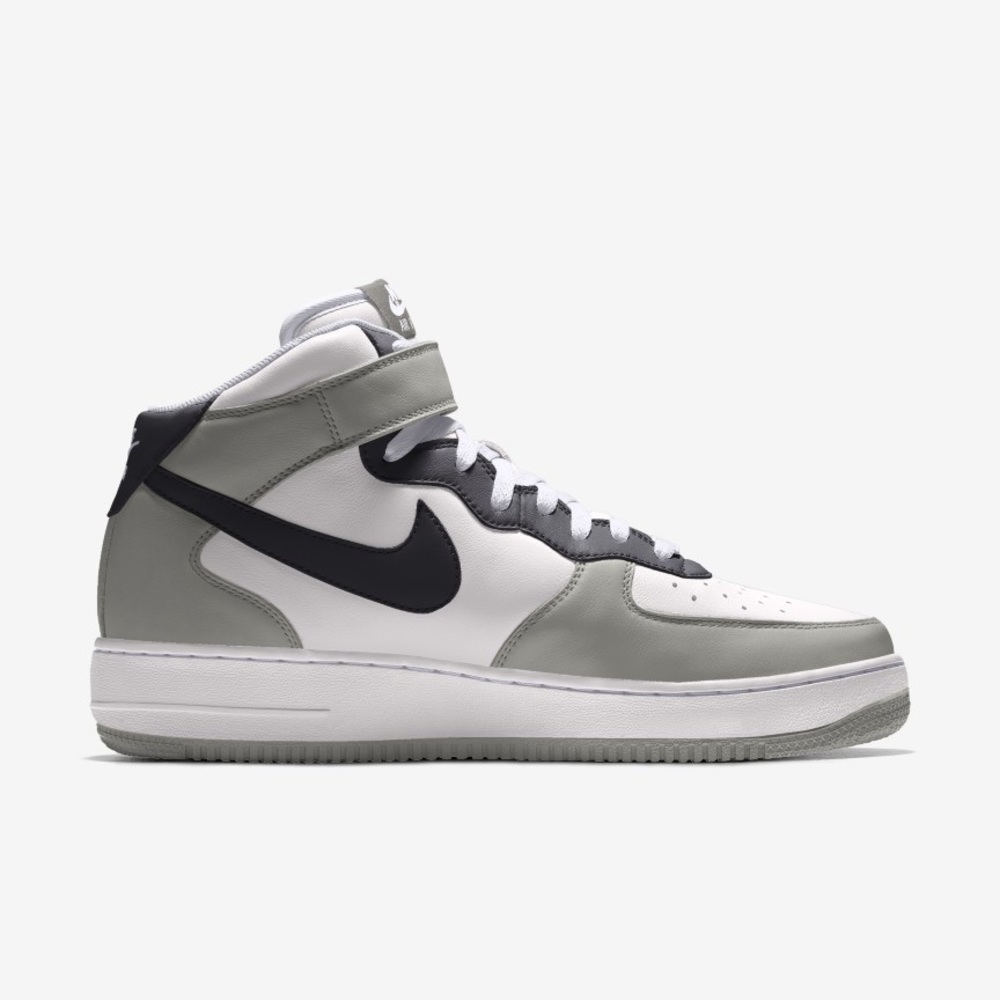 Nike™️ Custom Air Force 1 Mid ,Space Gray, Women’s